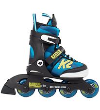 K2 Patins  Roulettes - Rayon de raid - Bleu/Jaune