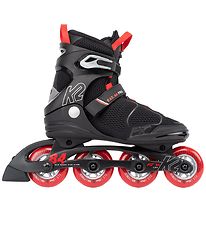 K2 Patins  Roulettes - FIT 84 Pro - Noir/Rouge