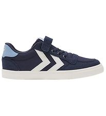 Hummel Skor - Slimmer Stadil Low Jr - Black Iris