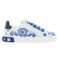 Dolce & Gabbana Chaussures - Bleu Mditerrane - Blanc av. Bleu/