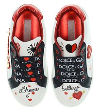 Dolce & Gabbana Schoenen - Poppen speciaal - Wit m. Print