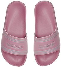 Hummel Flip Flops - Pool Slide JR - Heather Rose