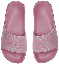 Hummel Badesandalen - Pool Slide JR - Heather Rose