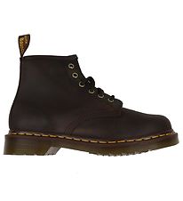Dr. Martens Stígvél - 101 Brjálaður Horse - Dark Brown