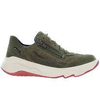 Superfit Shoe - Tex - Army Green w. Gold Glitter