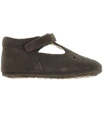 Bisgaard Chaussons Ballerines - Floraison - Dark Brown