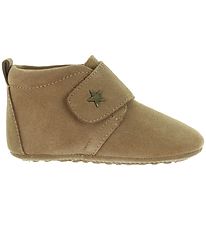 Bisgaard Leren Slippers - Baby Ster - Camel