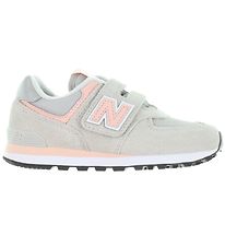 New Balance Shoe - 574 - Rain Cloud/Pink Haze