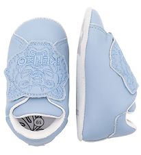 Kenzo Soft Sole Leather Shoes - Light Blue