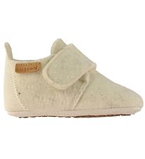 Bisgaard Pantoffels - Wol - Spire - Creme