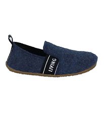 Living Kitzbühel Slippers - Wool - Midnight Navy