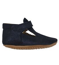 Pom Pom Chaussons Ballerines - Blue Glitter