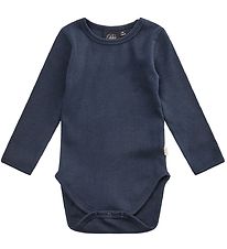 Sofie Schnoor Bodysuit L/ - Rib - Dark Blue