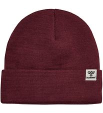 Hummel Beanie - Knitted - hmlPark - Windsor Wine