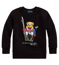 Polo Ralph Lauren Sweatshirt - Classic IV - Black w. Soft Toy