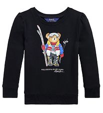 Polo Ralph Lauren Sweat-shirt - Noir av. Peluche