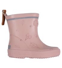 CeLaVi Rubber Boots - Short - Misty Rose w. Print