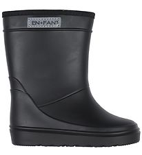 En Fant Rubber Boots - Black