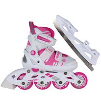 Tempish Roller Skates/Skates - Misty Girl Duo - White/Pink