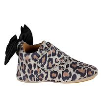 Above Copenhagen Skinntofflor - Light Leopard m. Rosett