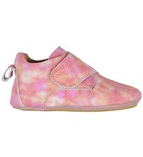 Above Copenhagen Soft Sole Leather Shoes - Pink Batik