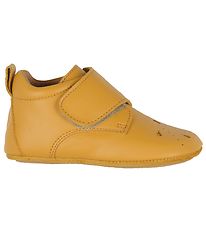 Above Copenhagen Soft Sole Leather Shoes - Yellow