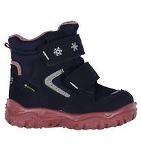 Superfit Kuldastígvél - Husky1 - Dökkblátt/Bleikt