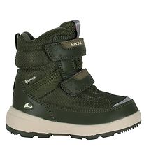 Viking Bottes d'Hiver - Play || R GTX - Vert chasse