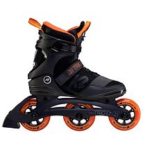 K2 Rollerskates - Trio LT 100 M - Black/Orange - Inliner