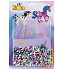 Hama Midi Perles - 1100 pces - Licornes
