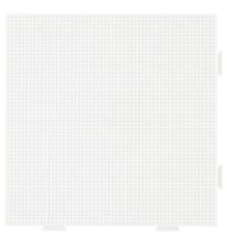 Hama Mini Panneau Perfor pour Perles - Grand Carr - Blanc