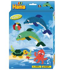 Hama Midi Beads - 2000 pcs. - Dolphins