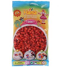 Hama Midi Beads - 1000 pcs - Red