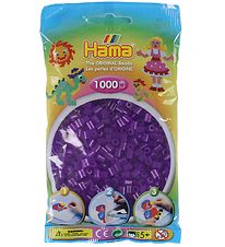 Hama Midi Perles - 1000 pces - 24 Transparent Violet