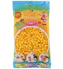 Hama Midi Beads - 1000 pcs - Yellow