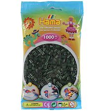 Hama Midi Perles - 1000 pces - 28 Vert Fonc