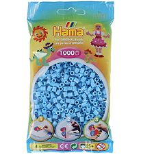 Hama Midi Pärlor - 1000 st. - Pastell Blå