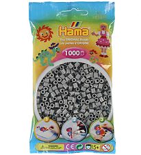 Hama Midi Beads - 1000 pcs - Grey