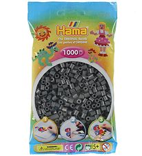 Hama Midi Beads - 1000 pcs - Dark Grey