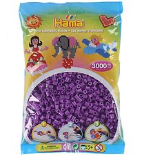 Hama Midi Beads - 3000 pcs - Purple