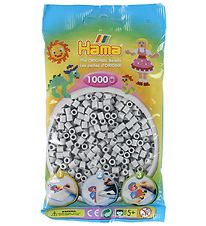 Hama Midi Beads - 1000 pcs - Light Grey