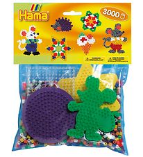 Hama Midi Kit de dmarrage - 4 Assiettes + 3000 Perles