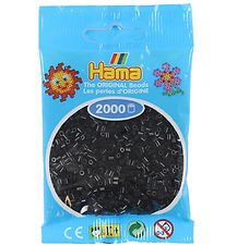 Hama Mini Perlur - 2000 Stk. - 18 Svart