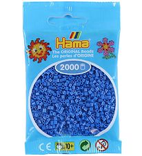 Hama Mini Perlur - 2000 Stk. - 09 Blár