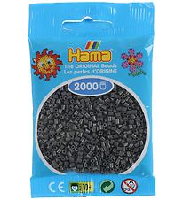 Hama Mini Perlur - 2000 Stk. - 71 Dökkt Grár