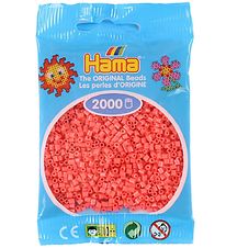 Hama Mini Perlur - 2000 Stk. - 44 Pastel Rautt