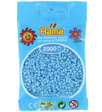 Hama Mini Perlur - 2000 Stk. - 46 Pastel Blár