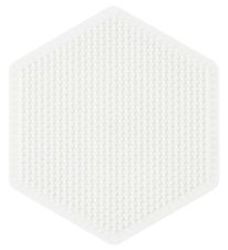 Hama Midi Panneau Perfor pour Perles - Grand Hexagone