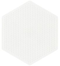 Hama Mini Panneau Perfor pour Perles - Petit Hexagone