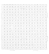 Hama Midi Pegboard - Large Square - Transparent